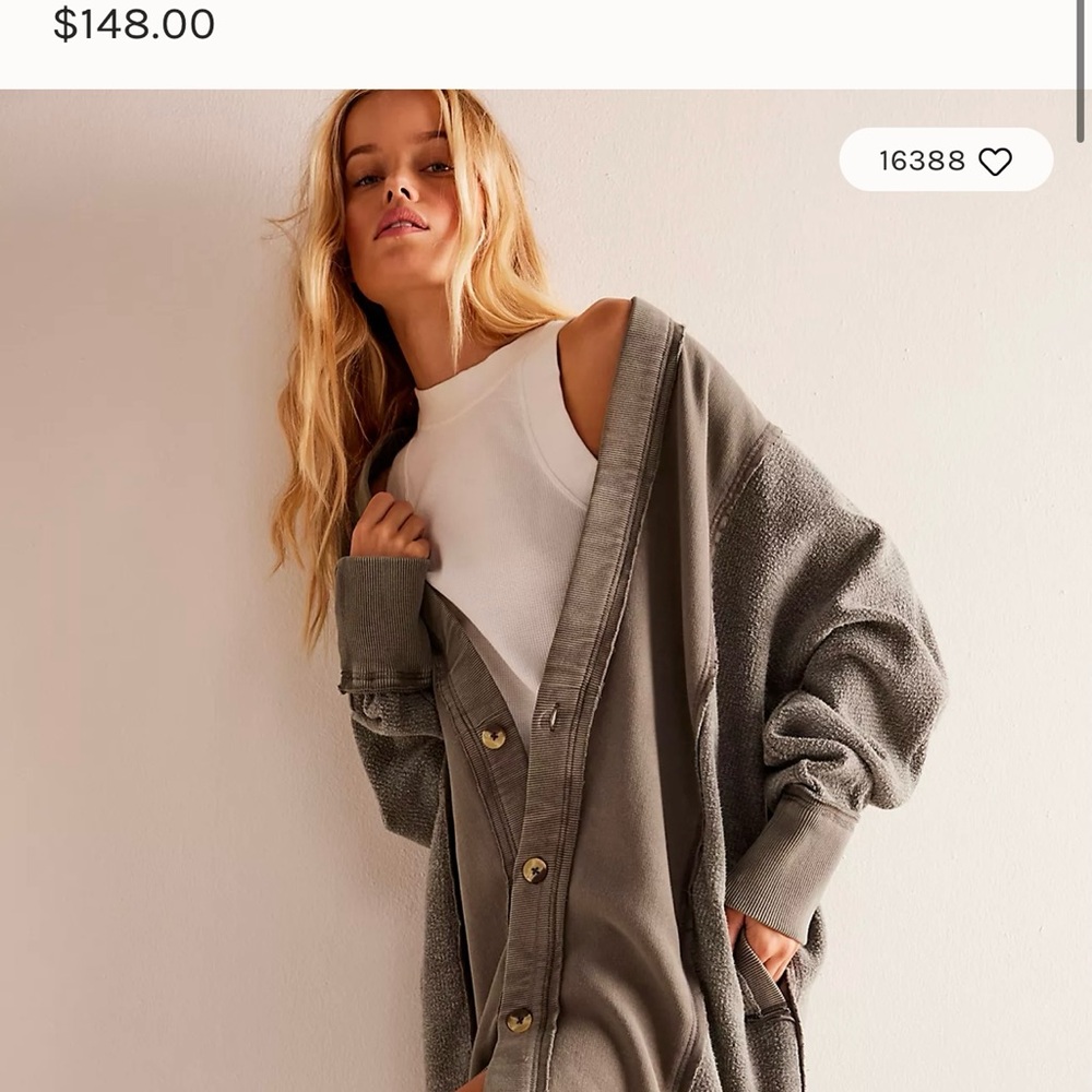 We The Free Dreamy Blue  Cardi